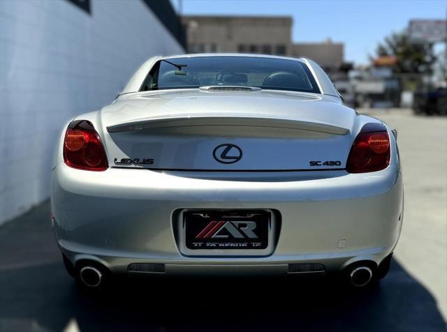 used 2002 Lexus SC 430 car, priced at $19,160