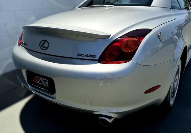 used 2002 Lexus SC 430 car, priced at $19,160