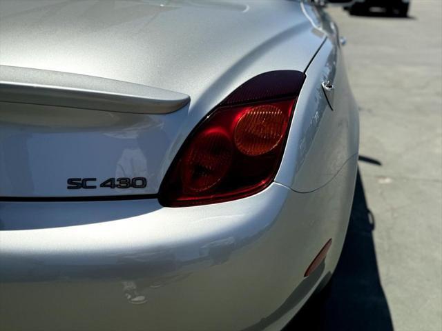 used 2002 Lexus SC 430 car, priced at $19,160