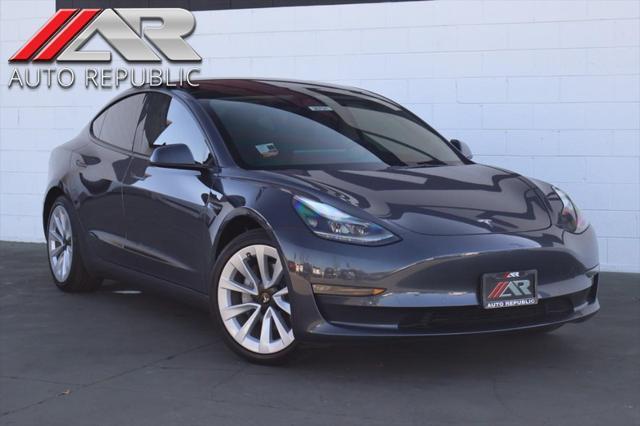 used 2022 Tesla Model 3 car, priced at $27,741