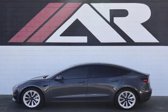 used 2022 Tesla Model 3 car, priced at $27,741