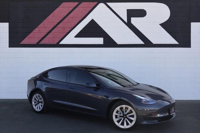 used 2022 Tesla Model 3 car, priced at $27,741