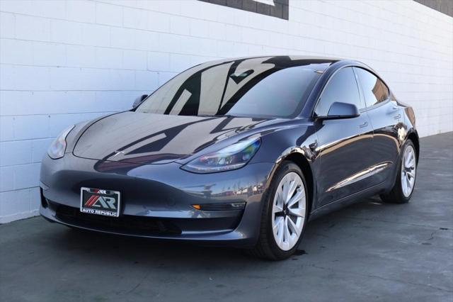 used 2022 Tesla Model 3 car, priced at $27,741