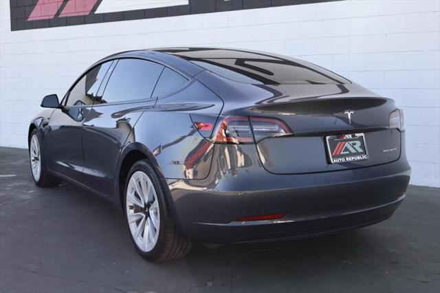 used 2022 Tesla Model 3 car, priced at $27,741