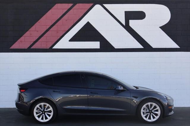 used 2022 Tesla Model 3 car, priced at $27,741