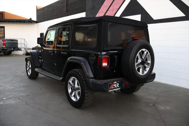 used 2018 Jeep Wrangler Unlimited car, priced at $19,991