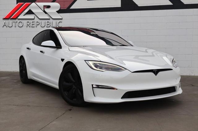 used 2022 Tesla Model S car, priced at $42,991