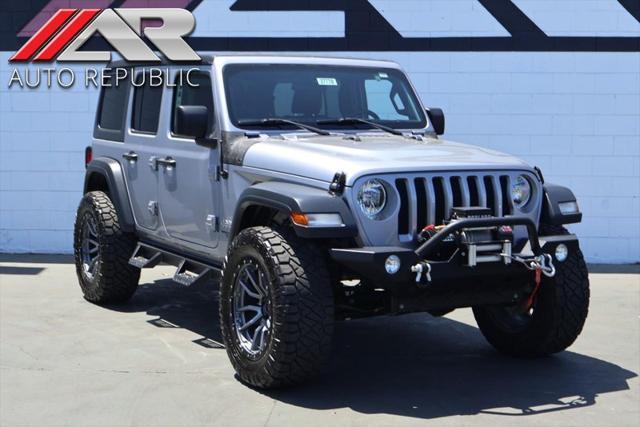 used 2019 Jeep Wrangler Unlimited car, priced at $33,991