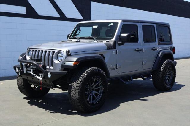 used 2019 Jeep Wrangler Unlimited car, priced at $33,991