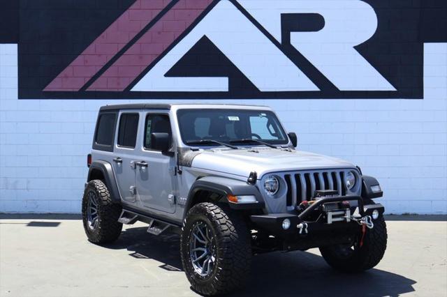 used 2019 Jeep Wrangler Unlimited car, priced at $33,991