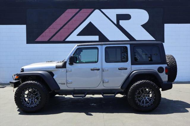used 2019 Jeep Wrangler Unlimited car, priced at $33,991