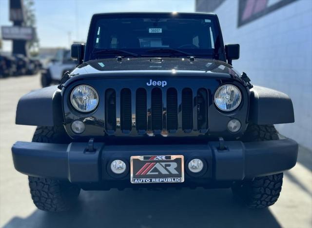 used 2016 Jeep Wrangler Unlimited car, priced at $19,994