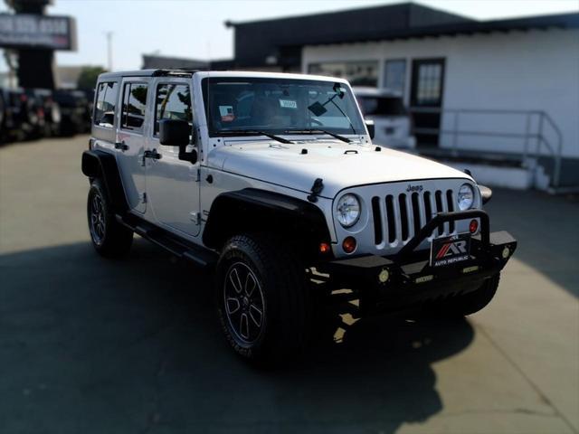 used 2012 Jeep Wrangler Unlimited car, priced at $22,341