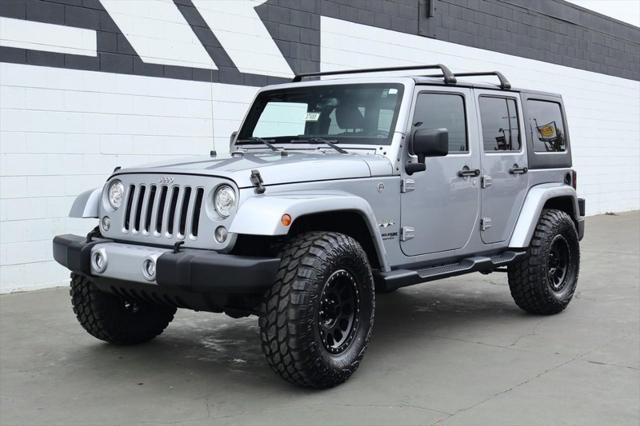 used 2018 Jeep Wrangler JK Unlimited car, priced at $21,991