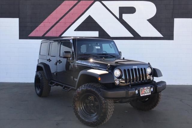 used 2017 Jeep Wrangler Unlimited car, priced at $31,243