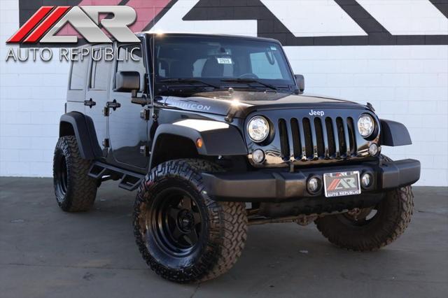 used 2017 Jeep Wrangler Unlimited car, priced at $31,243