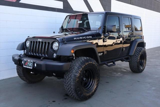 used 2017 Jeep Wrangler Unlimited car, priced at $31,243