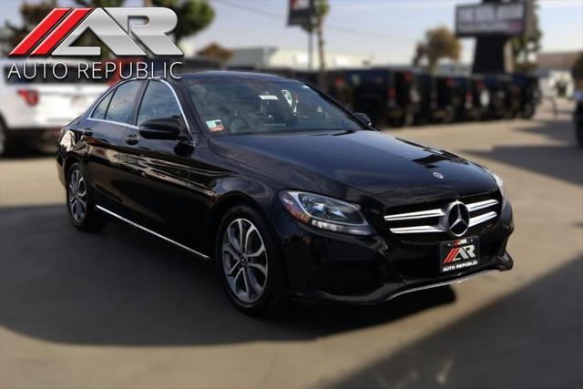 used 2018 Mercedes-Benz C-Class car, priced at $18,836