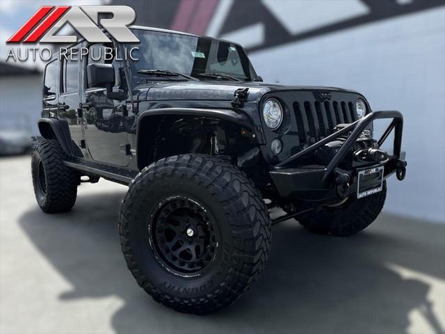 used 2017 Jeep Wrangler Unlimited car, priced at $35,018