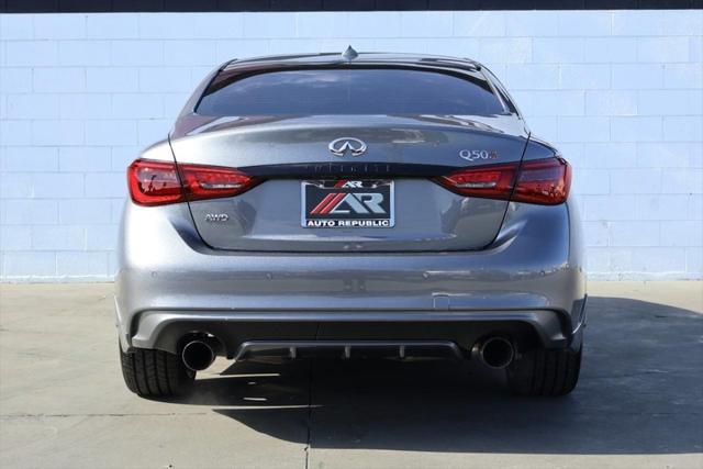 used 2022 INFINITI Q50 car, priced at $36,991