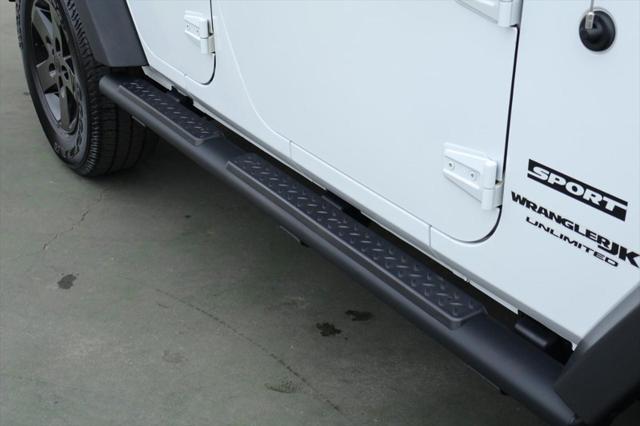 used 2018 Jeep Wrangler JK Unlimited car, priced at $21,991