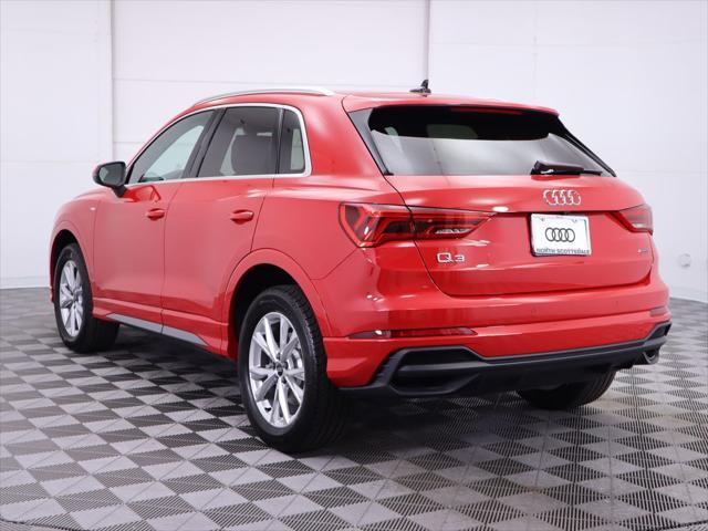 used 2024 Audi Q3 car, priced at $43,635