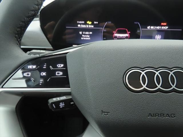 new 2025 Audi Q6 e-tron car, priced at $64,899