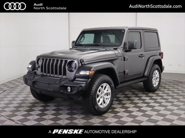used 2023 Jeep Wrangler car, priced at $28,520