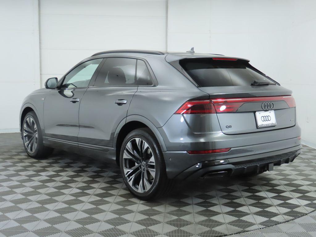 new 2025 Audi Q8 car, priced at $94,360