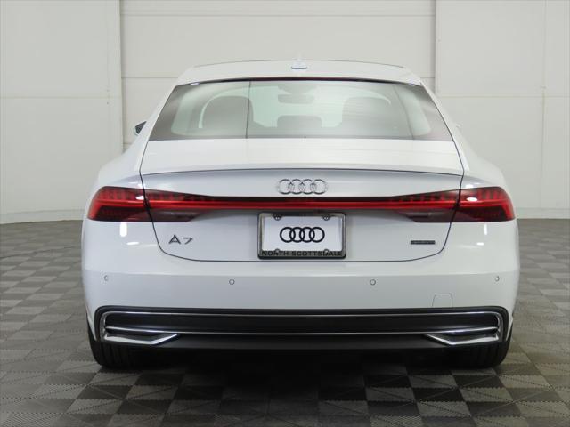 new 2025 Audi A7 car, priced at $80,085