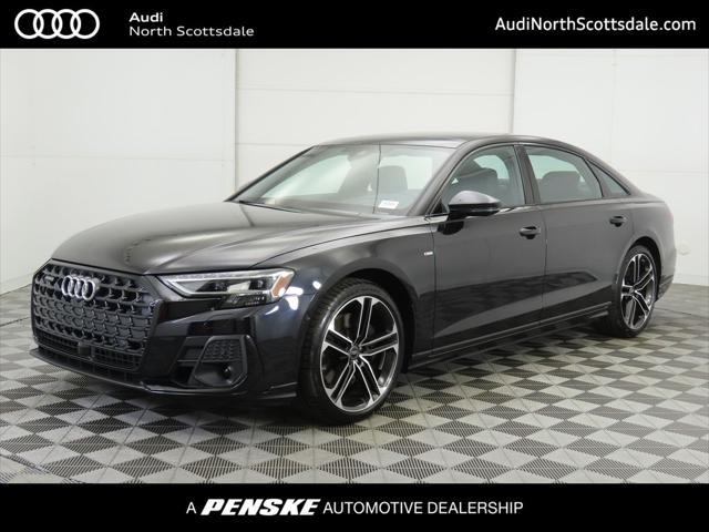 new 2025 Audi A8 car, priced at $103,385