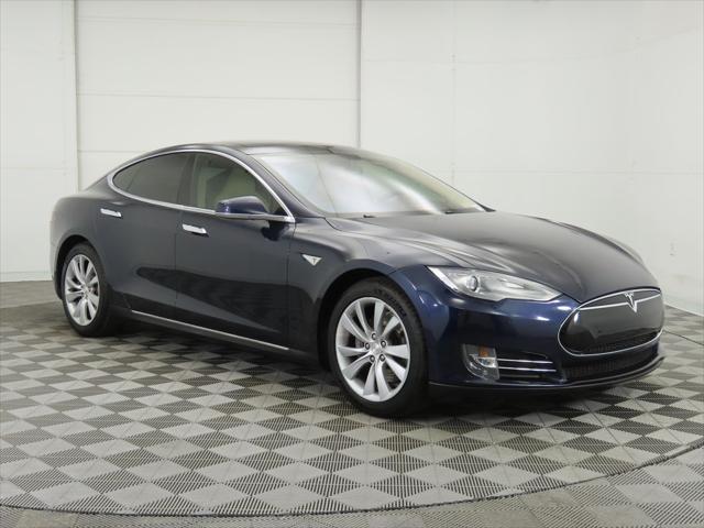 used 2014 Tesla Model S car, priced at $14,713