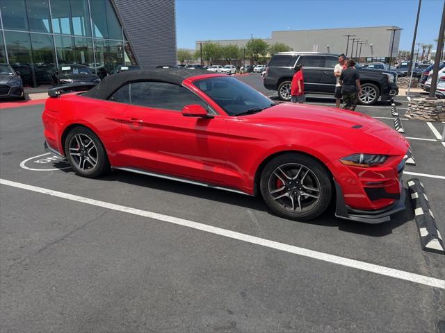 used 2018 Ford Mustang car, priced at $17,329