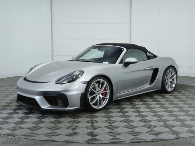 used 2020 Porsche 718 Spyder car, priced at $109,660