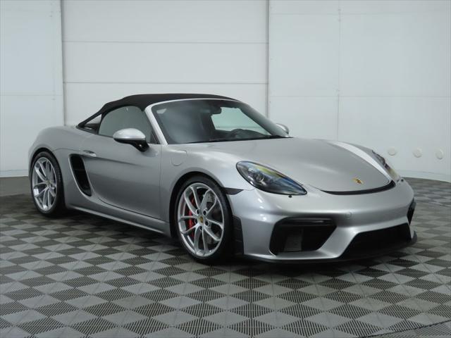 used 2020 Porsche 718 Spyder car, priced at $109,660