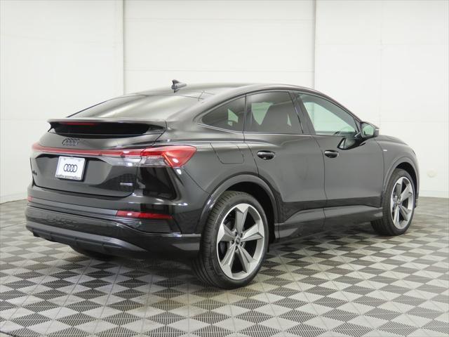 new 2025 Audi Q4 e-tron Sportback car, priced at $60,480