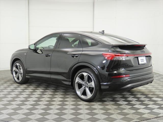 new 2025 Audi Q4 e-tron Sportback car, priced at $60,480