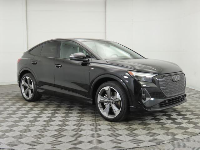 new 2025 Audi Q4 e-tron Sportback car, priced at $60,480