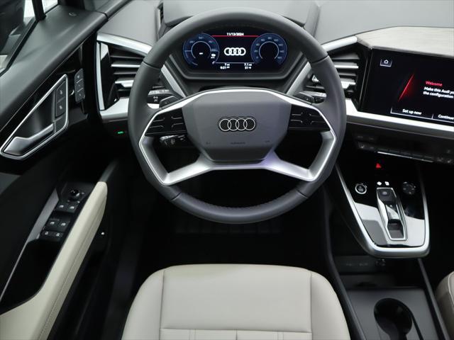 new 2025 Audi Q4 e-tron car, priced at $53,590