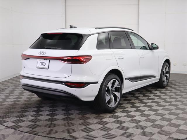new 2025 Audi Q6 e-tron car, priced at $75,685