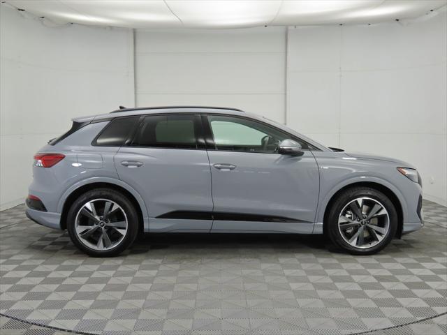 new 2025 Audi Q4 e-tron car, priced at $56,120