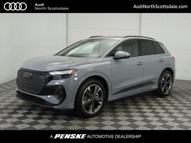 new 2025 Audi Q4 e-tron car, priced at $56,120