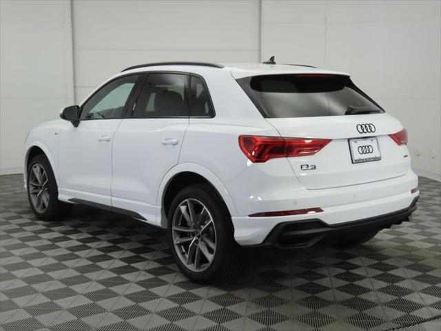 used 2025 Audi Q3 car, priced at $45,190