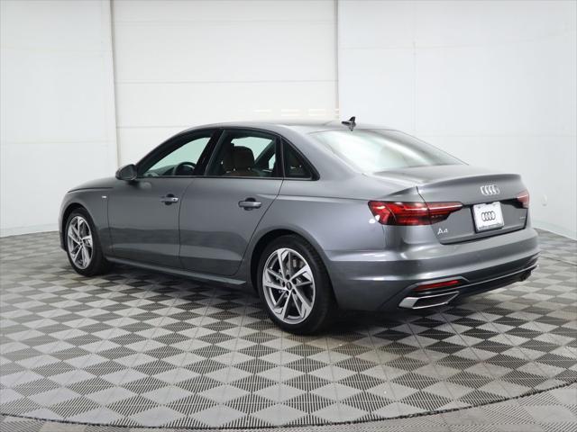 new 2025 Audi A4 car, priced at $51,125