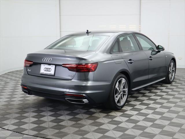 new 2025 Audi A4 car, priced at $51,125