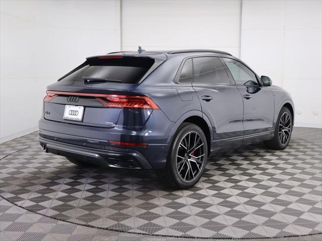 used 2023 Audi Q8 car, priced at $69,105