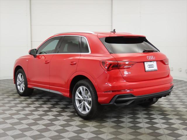 used 2024 Audi Q3 car, priced at $44,830