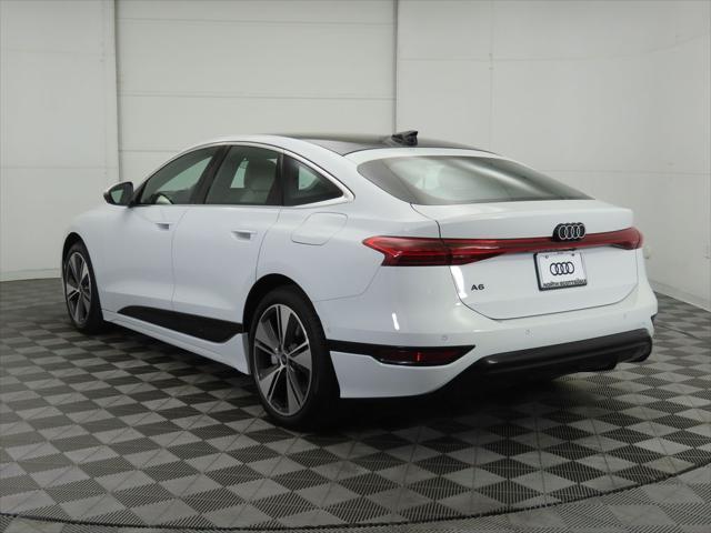 new 2025 Audi A6 e-tron car, priced at $73,935