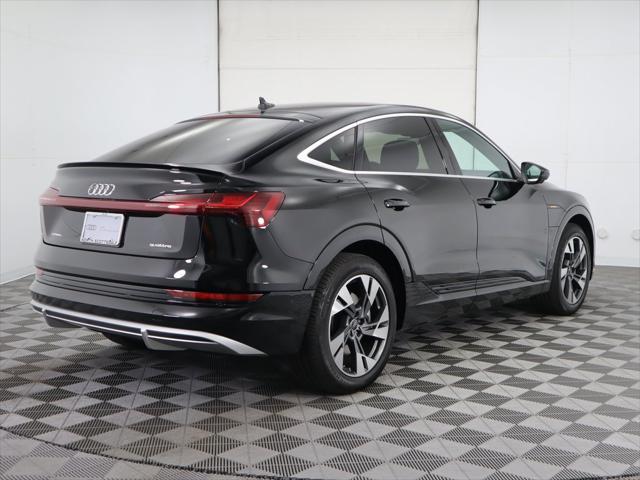 used 2023 Audi e-tron Sportback car, priced at $55,507