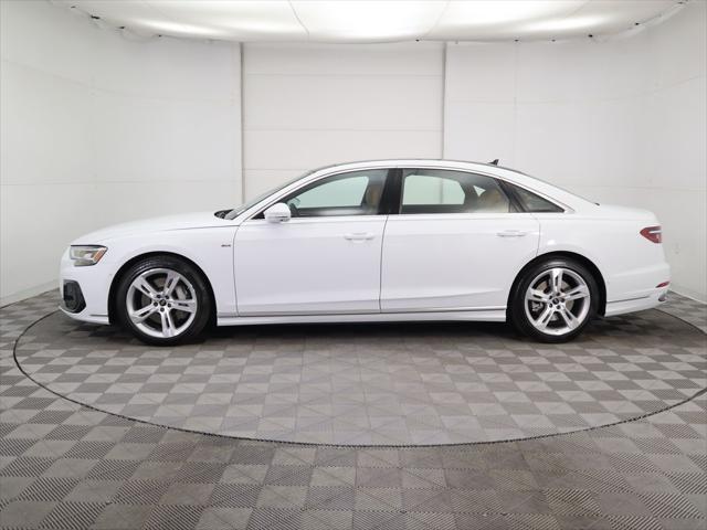 new 2025 Audi A8 car, priced at $101,320